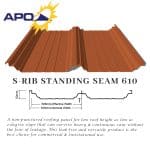 SRIB STANDING SEAM 610